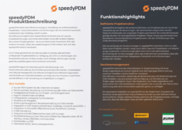 speedyPDM Whitepaper: Funktionshighlights und Produktbeschreibung