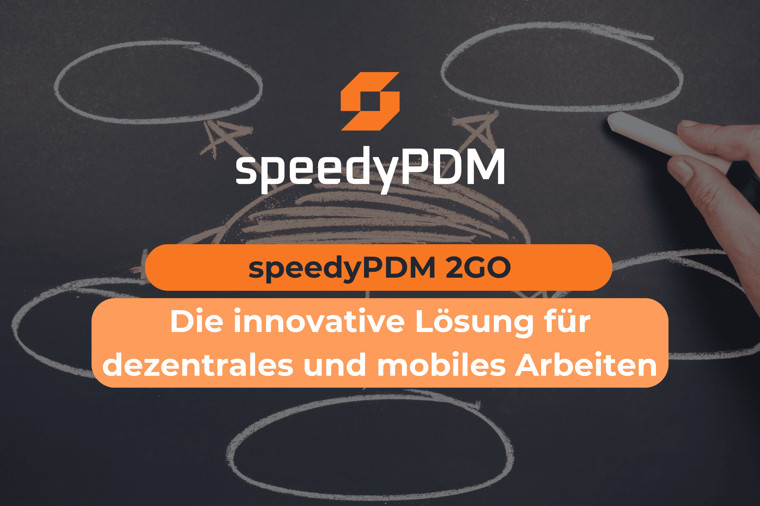 Mit speedyPDM 2GO arbeiten Sie offline: Projekte lokal bearbeiten, Dokumente erstellen und sicher in die zentrale Datenbank synchronisieren.